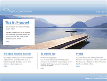 Tablet Screenshot of hypnosepraxis-blanc.ch